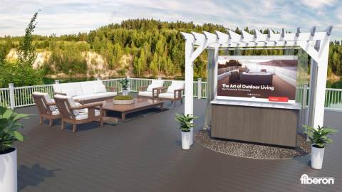 The Fiberon Virtual Experience will immerse users into a unique learning environment for new and current products along with modules about Fiberon decking, railing, cladding, lighting and more. (Photo: Business Wire)